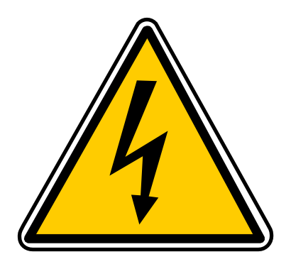 Download free yellow thunderbolt triangle danger icon
